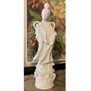 Guan Yin Porcelain Statuette